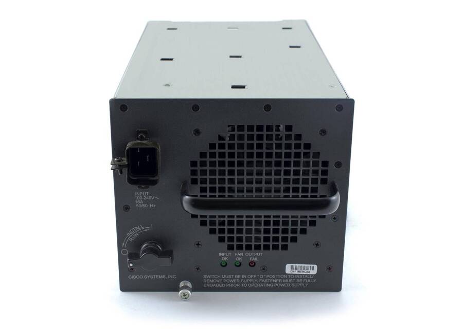 WS-CAC-2500W - Zasilacz AC 2500W do Cisco Catalyst 6500