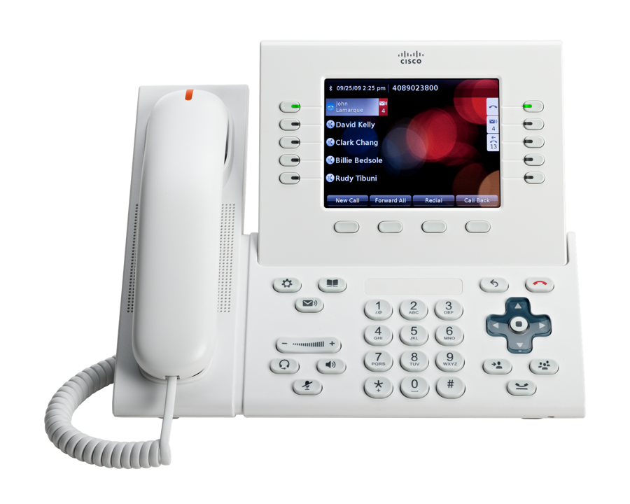 telefon Cisco UC Phone 8961 White Standard handset