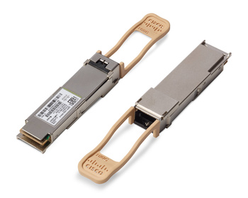 QSFP-100G-SR4-S - 100G, многомодовый, 850 нм, MPO, 100 м OM4, DDM, новый вставной модуль Cisco