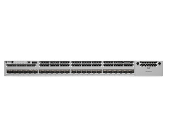 WS-C3850-24S-E - 24x 1G SFP, дополнительный Uplink 2x 10G SFP+, 1RU, опр. IP-услуги, MACsec, уровень L3, коммутатор Cisco Catalyst 3850