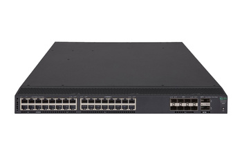 JG898A - 32XGT 8XG 2QSFP+ коммутатор HPE FlexFabric 5700