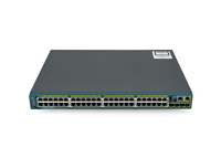WS-C2960S-48FPS-L - 48x 1GE RJ45, uplink 4x 1G SFP, PoE+ 740 Вт 802.3at, опр. База LAN, коммутатор Cisco Catalyst 2960S