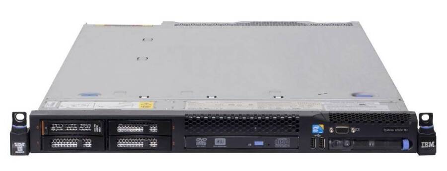 X3550 M3-2156 - IBM X3550 M3 2X4C X5687 3,60 GHZ 32GB 4X1,2TB 10K SAS 4X2,5" SAS1064E 1X675W MGMT SZYNY