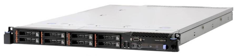 X3550 M3-3195 - IBM X3550 M3 2X4C X5687 3,60 GHz 16GB 2X146GB 15K 8X2,5" M5015+BAT 2X675W MGMT