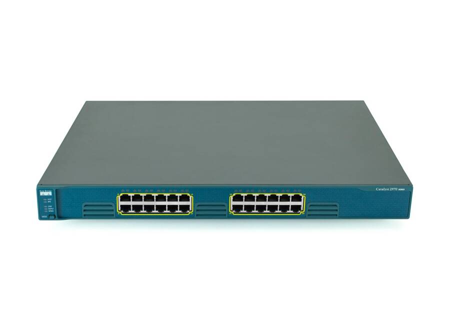 WS-C2970G-24T-E Switch Cisco 2970G