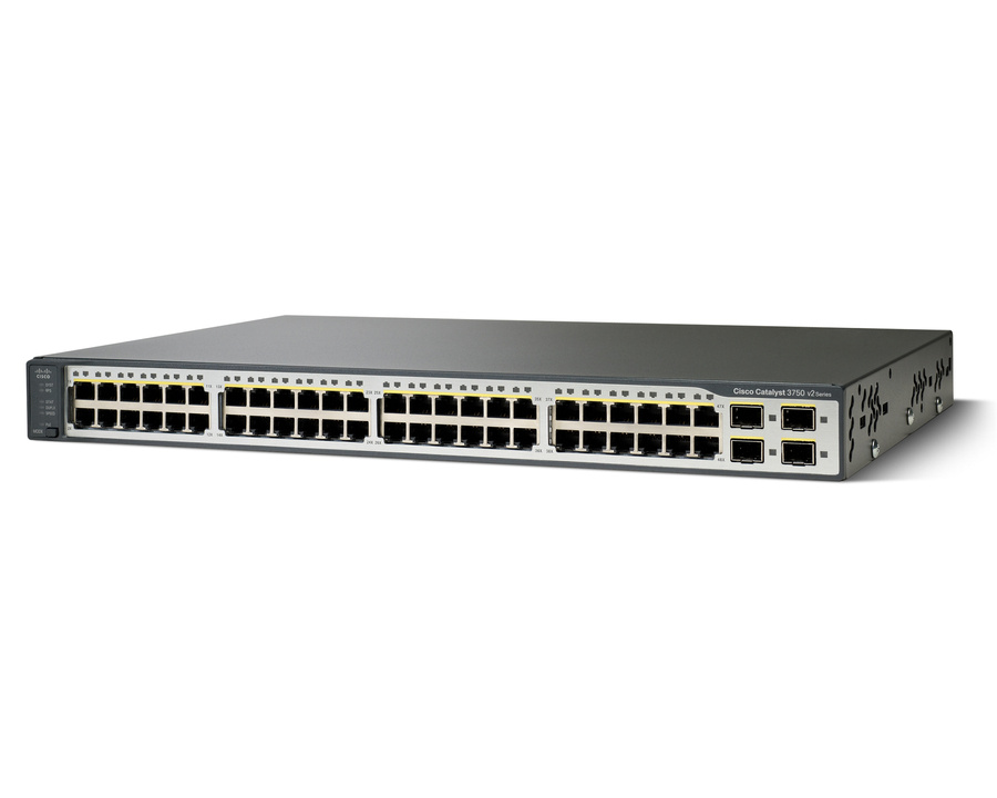 WS-C3750V2-48TS-E Switch Cisco Catalyst 3750V2