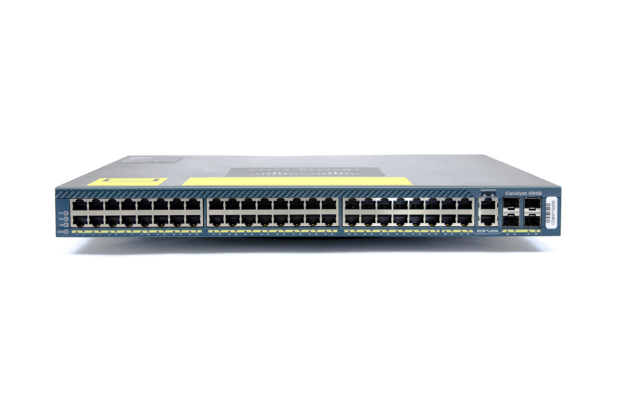 WS-C4948-S Switch Cisco Catalyst 4948 SFP