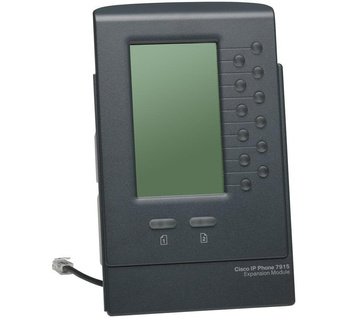 Консоль Cisco 7915 сумісна лише з телефонами CP-7962G, CP-7965G, CP-7975G