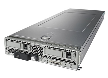 Cisco UCS B200 M4 Blade Server without CPU, memory, drive bays, HDD, VIC adapter, або mezzanine adapters