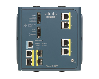 IE-3000-4TC  - 4x FE 10/100 RJ45 + 2x FE 10/100 RJ45/SFP Combo, -40°C to +75°C, (18-60 VDC), Cisco IE 3000 Комутатор