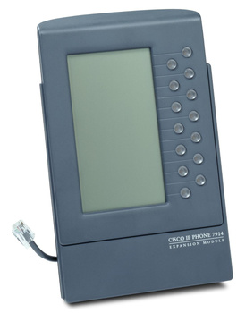 Консоль Cisco 7914 сумісна лише з телефонами CP-7960G, CP-7961G, CP-7970G, CP-7971G-GE