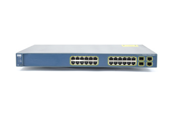 WS-C3560G-24TS-S - 24x 1GE [RJ45], 4x 1G [SFP], IP Base, Cisco Catalyst 3560G Комутатор