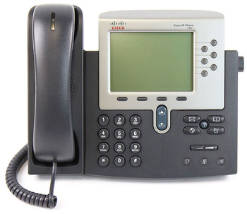 Telefon IP Cisco 7961G z dużym monochromatycznym wyświetlaczem LCD