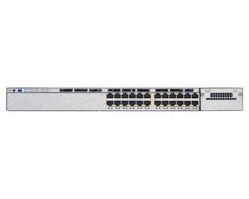 WS-C3750X-24P-E - 24x 1GE PoE+ [435W], zasilacz 715W AC, 1 RU, IP Services, Cisco Catalyst 3750X Комутатор