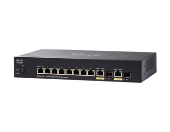 Комутатор Cisco SG250-10P 10 GE з PoE