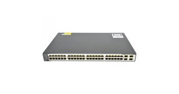 WS-C3750V2-48TS-S - 48 10/100 + 4 SFP, IP Base, Cisco Catalyst 3750V2 Комутатор