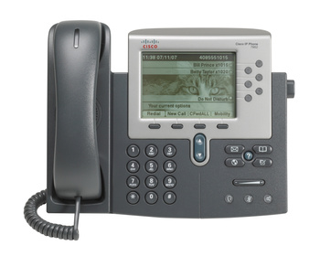 CP-7962G - 6 linii, 1x 10/100 RJ45, 1x 10/100 RJ45 Port switcha, Cisco 7962 IP Telefon