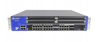 SRX650 System (2 RU Height) з SRE 6, 645W AC POE PSU. Includes 4 onboard 10/100/1000Base-T порти, 2ГБ DRAM, 2ГБ CF, 247W POE power