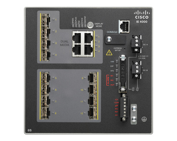 IE4000-8S4G-E - 8 FE SFP та 4 GE combo uplink порти Cisco IE4000 Комутатор