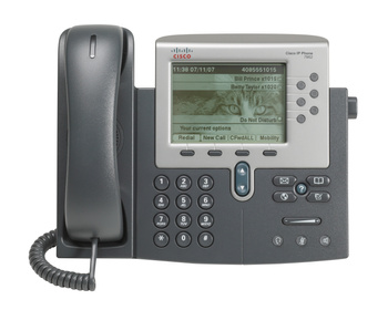 CP-7962G - 6 linii, 1x 10/100 RJ45, 1x 10/100 RJ45 Port switcha, Cisco 7962 IP Telefon