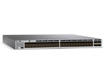WS-C3850-48XS-F-S - 48x SFP+ 4x QSFP+ 750WAC back-to-front power supply 1 RU IP Base, Cisco Catalyst 3850 Комутатор