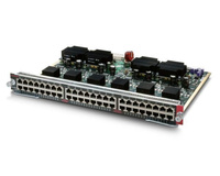 WS-X4548-RJ45V+ - 48-Port 802.3af PoE i 802.3at PoEP 10/100/1000 (RJ-45) Cisco Catalyst 4500 Moduł