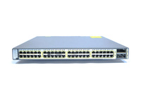 WS-C3750E-48TD-S - 48x 1GE RJ45, uplink 2x 10G X2, ПО IP Base, Catalyst 3750E Комутатор