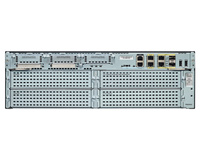CISCO3925E-SEC/K9 - 2x 1GE RJ45, 2x 1GE SFP/RJ45 Combo, SPE-200, Security Bundle, PVDM3-64, ПО IP Base+ Sec, Cisco ISR G2 3925E Роутер