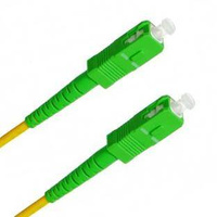 Jednomodowy simpleksowy patchcord światłowodowy SCAPC-SCAPC o długości 10m