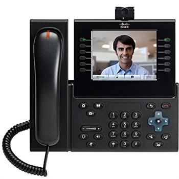 CP-9971-CL-CAM-K9 - Charcoal Slim Handset z kamerą, Cisco 9971 IP Telefon