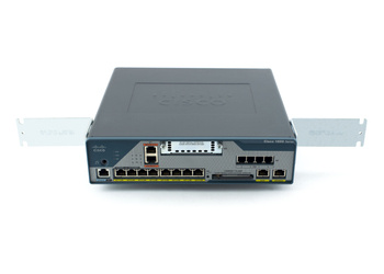 Роутер Cisco 1861,8-user SRST або CME,4FXS, 2BRI, 8xPOE,SP Svcs, HWIC слот