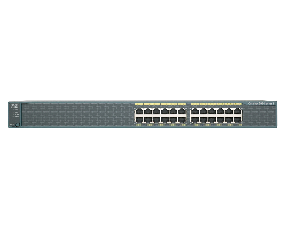 WS-C2960-24-S - 24 10/100 LAN Lite Image, Cisco Catalyst 2960 Комутатор ...