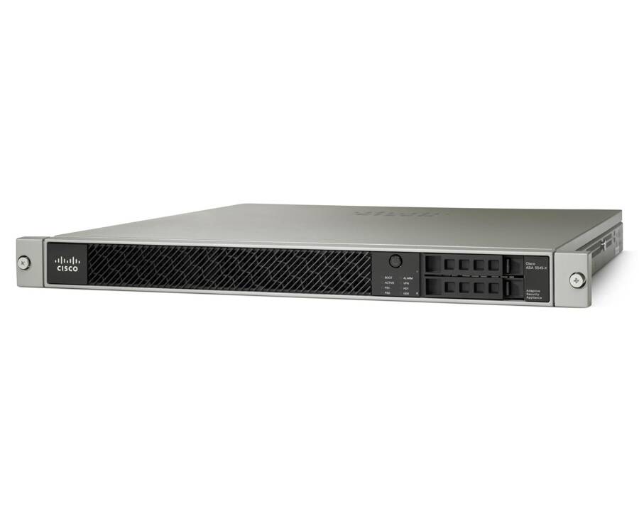 Cisco ASA 5545-X Міжмережевий фільтр (8GE Data, 1GE Mgmt, AC, 3DES/AES)
