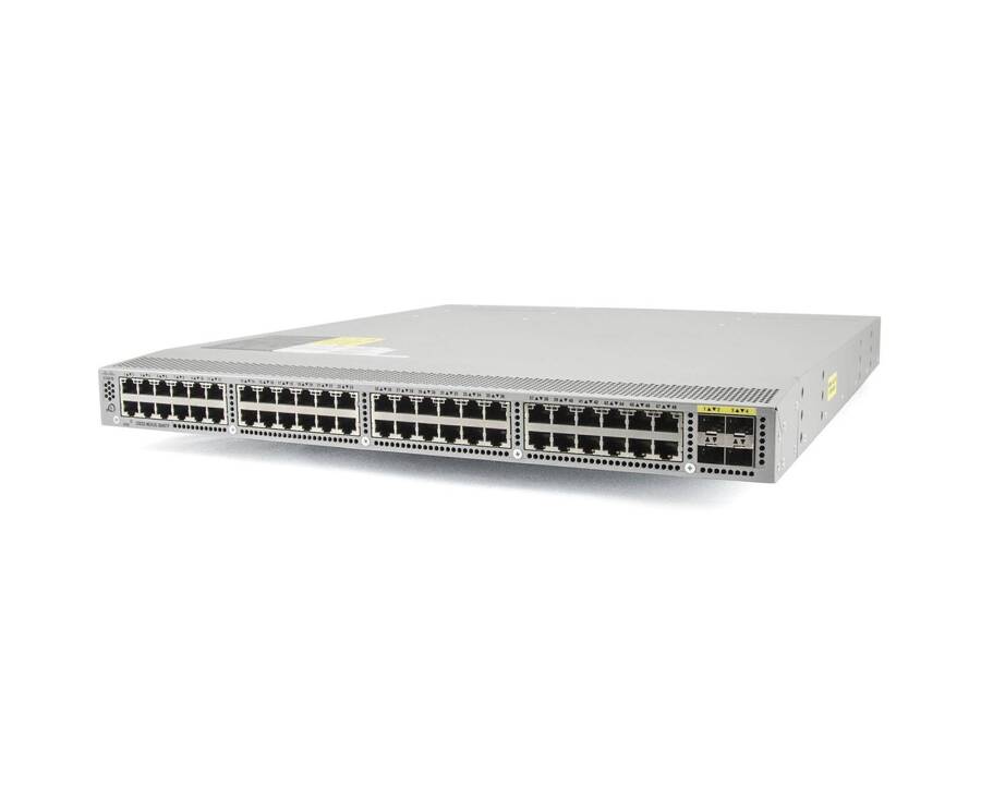 N3K-C3048TP-1GE - 3048TP, 48x 1GE RJ45, 4x 10G SFP+, 2x PSU, FAN, LAN Base, Nexus 3000 Комутатор