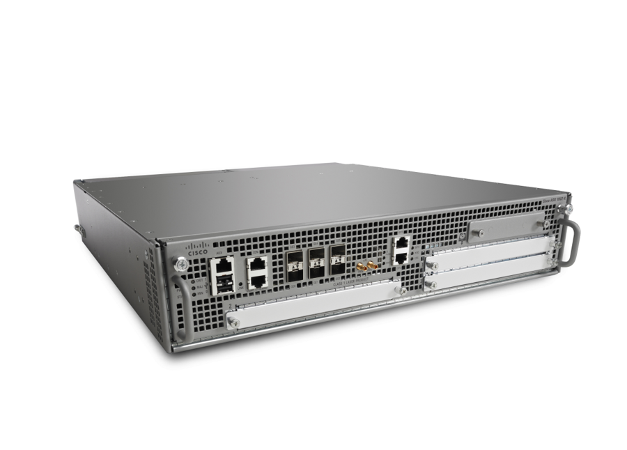 Роутер Cisco ASR1002-X, 10G, 6 built-in GE, Dual P/S, ASR1000-RP2, 4GB DRAM