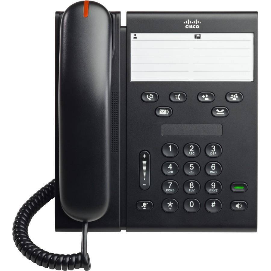 Telefon Cisco UC Phone 6911, Charcoal, Standard handset