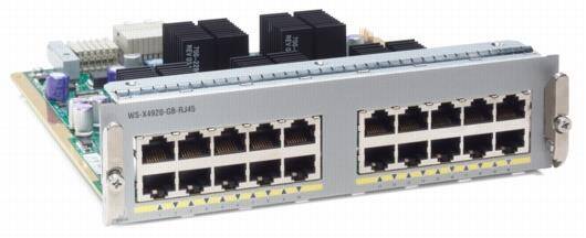 WS-X4920-GB-RJ45 - 20 portowy moduł 1GE RJ45 do switcha 4900M, Cisco Karta